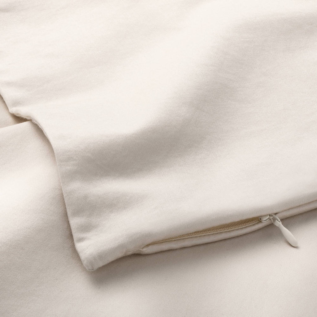 Full/Queen Supima Washed Sateen Duvet & Sham Set Natural X74399