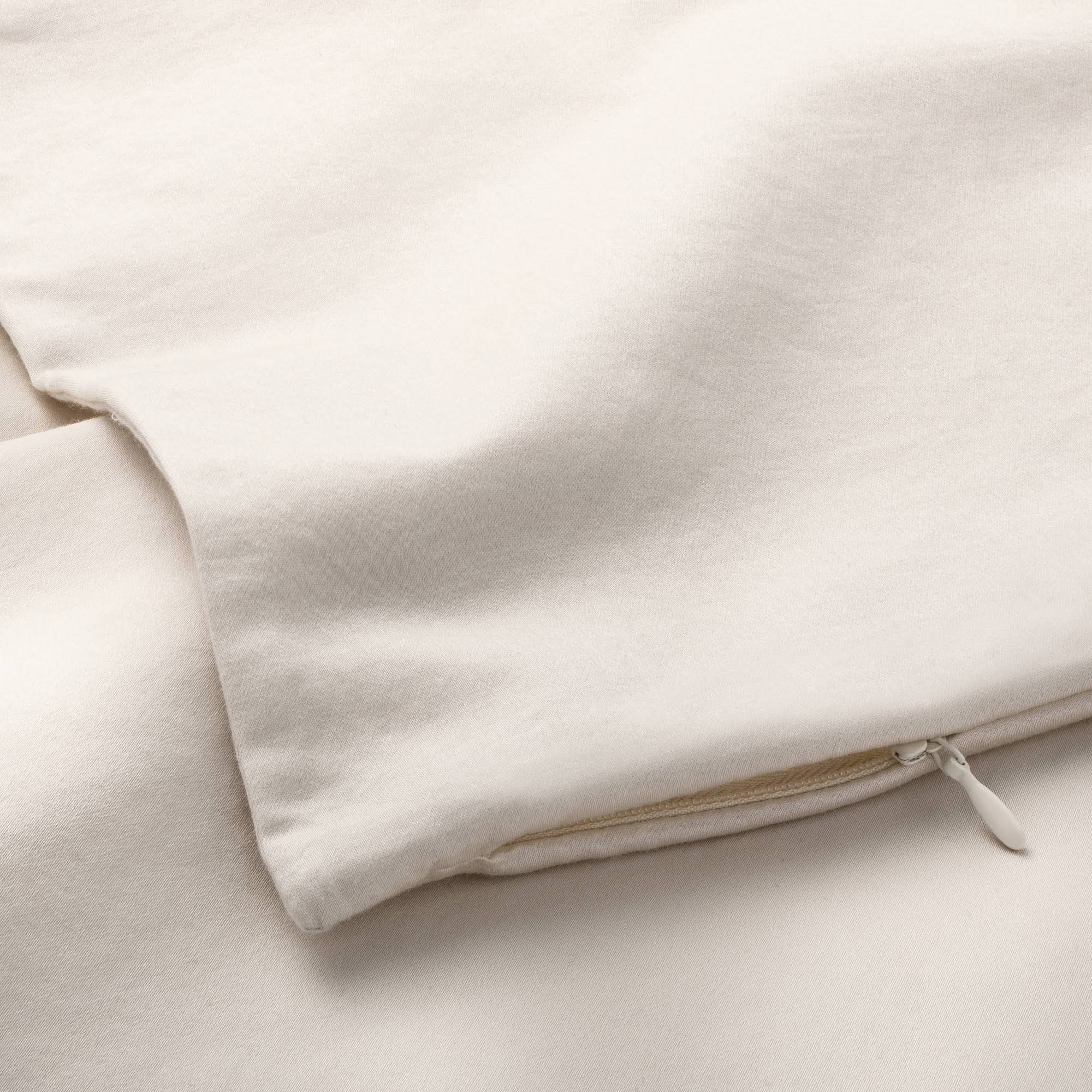 Full/Queen Supima Washed Sateen Duvet & Sham Set Natural X74399