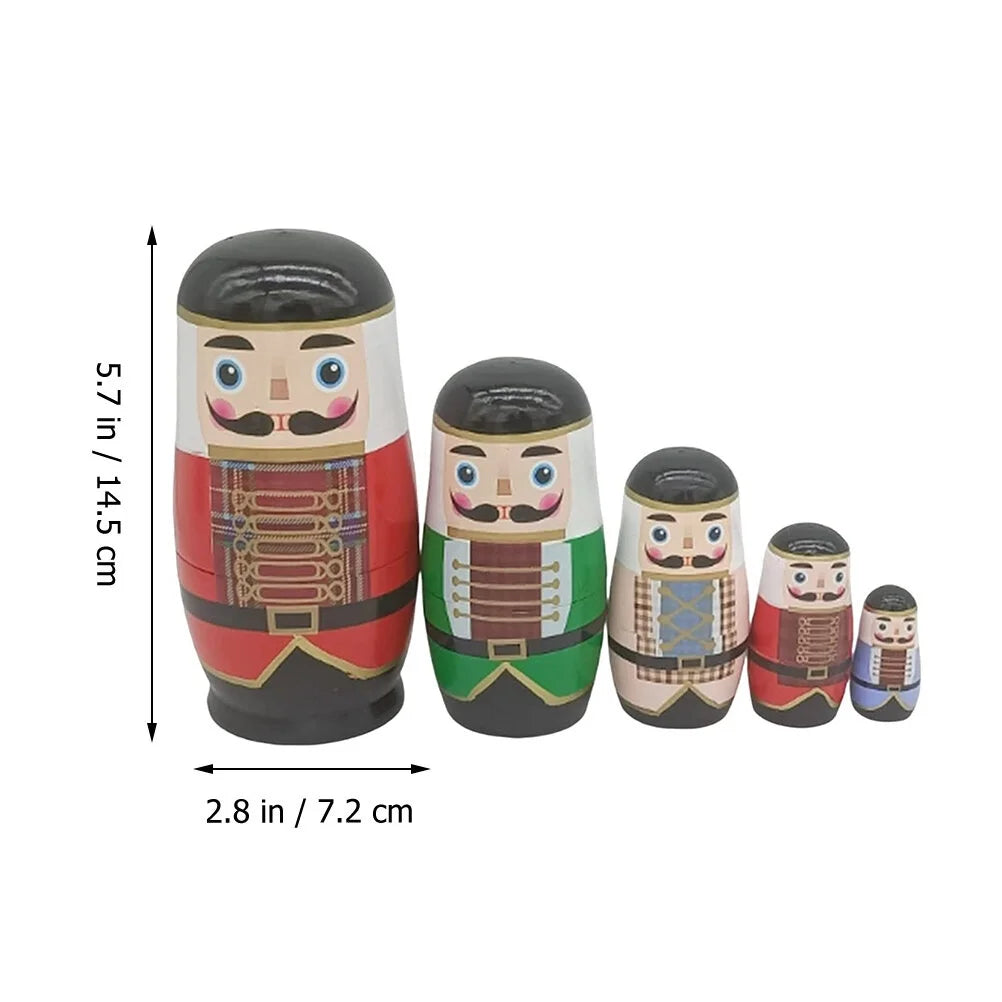 Nutcracker Wooden Stacking Dolls C669