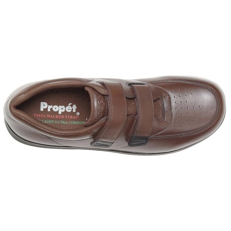 Brown Strap Walker Shoes I393995