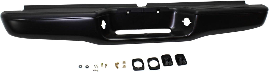 Painted Black Steel Step Bumper E704128