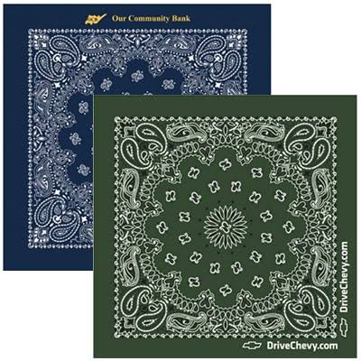 144 Custom Paisley Bandanas T38659