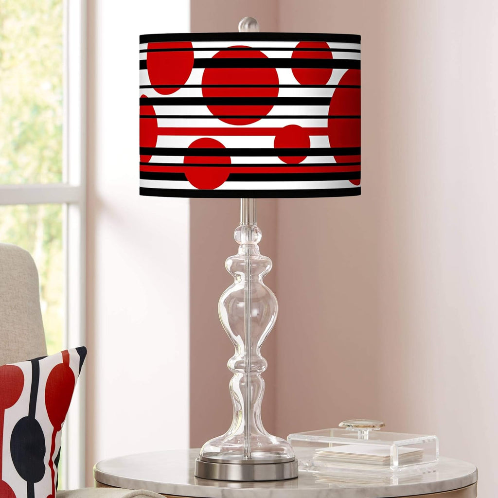 Clear Glass Table Lamp Z2116