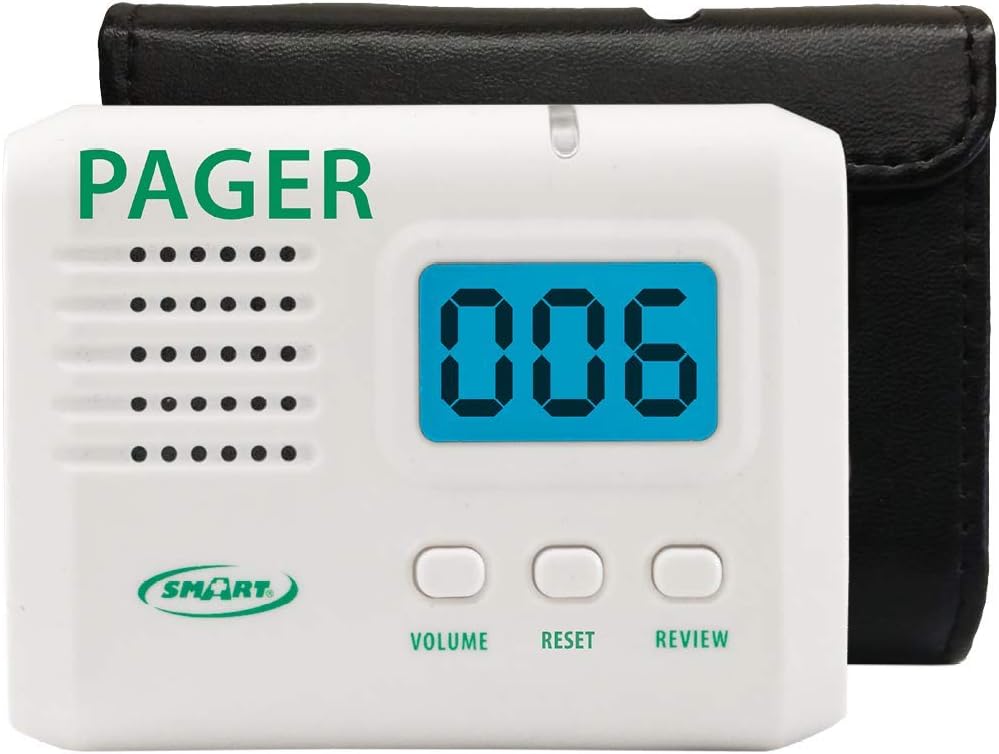Wireless Caregiver Pager with LCD Display Pack of 2 M677768