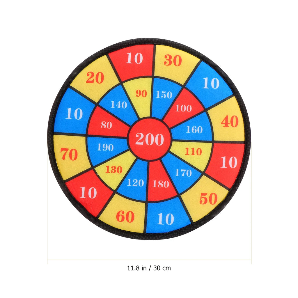 13Pcs Kids Sticky Balls Darts Board Toys E4111