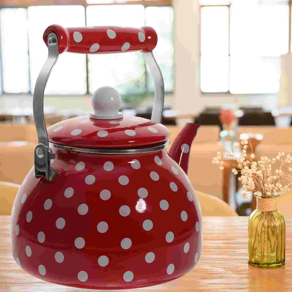 Vintage Teapot Portable Stove Large Durable Teakettle Thicken Chinese Pocking L80584
