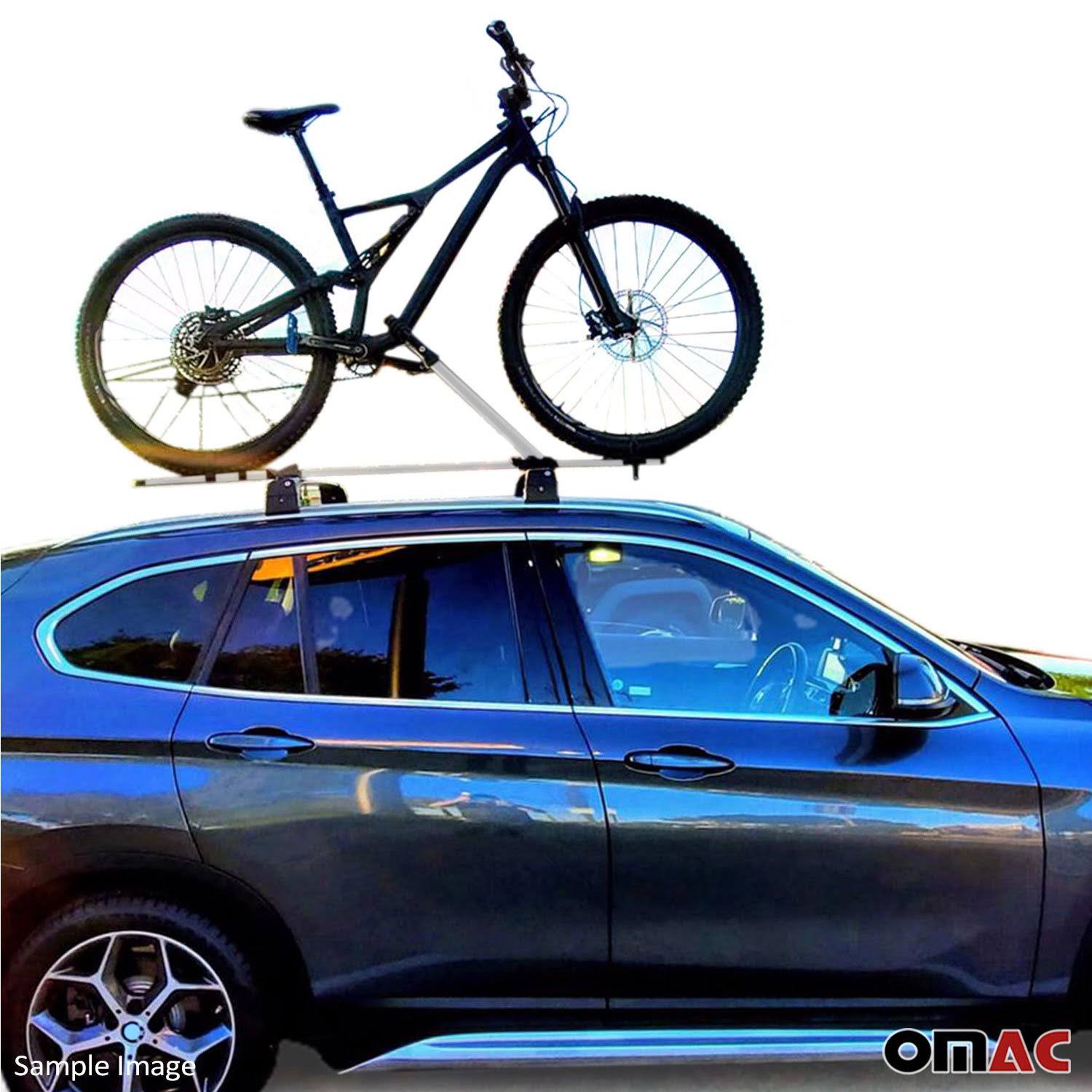 Aluminium Silver Roof Bike Carrier Rack N482331