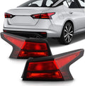 All Red Lens Tail Lights Assembly O729910