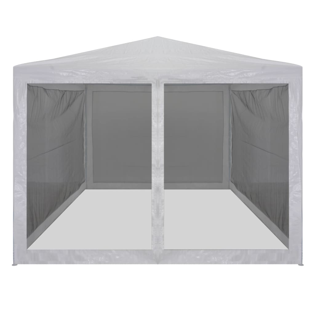 Party Tent with 4 Mesh Sidewalls W20140