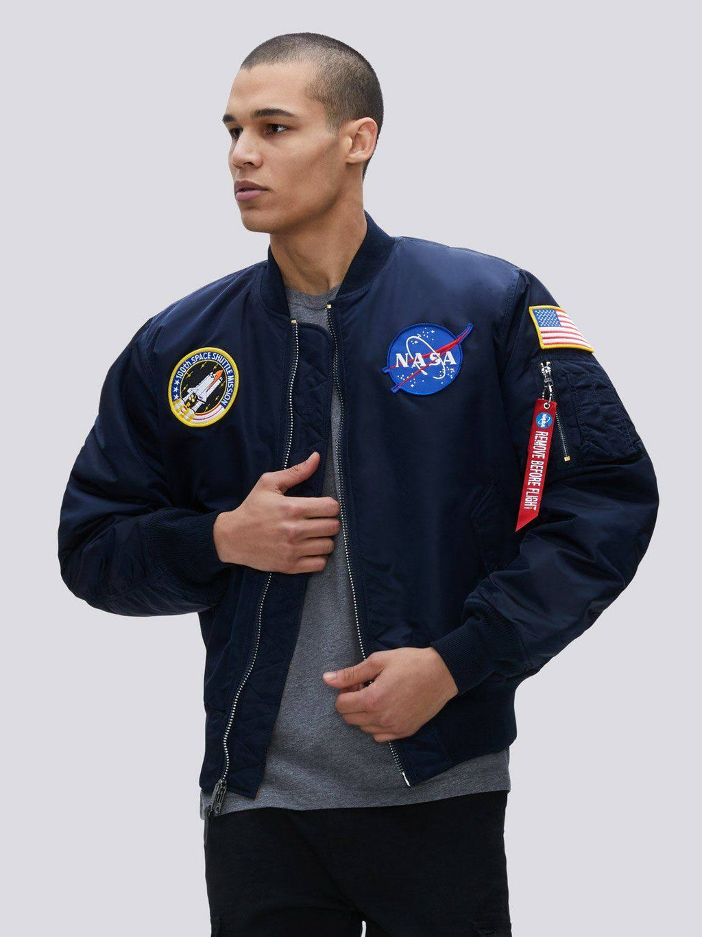 Blue Flight Jacket T8705