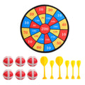 13Pcs Kids Sticky Balls Darts Board Toys E4111