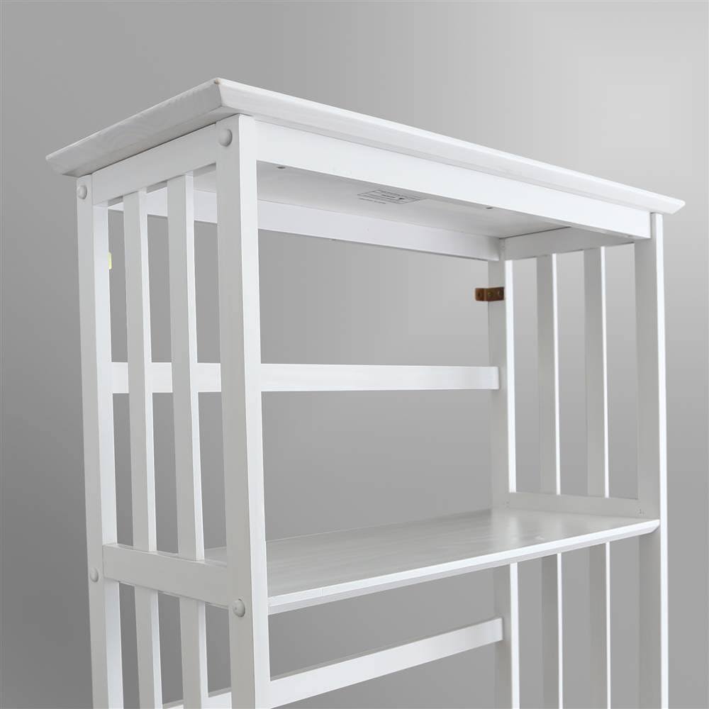 White 5-Shelf Bookcase M393338