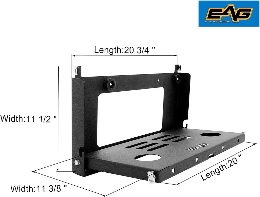 Metal Tailgate Table Cargo Storage Rack Shelf O760
