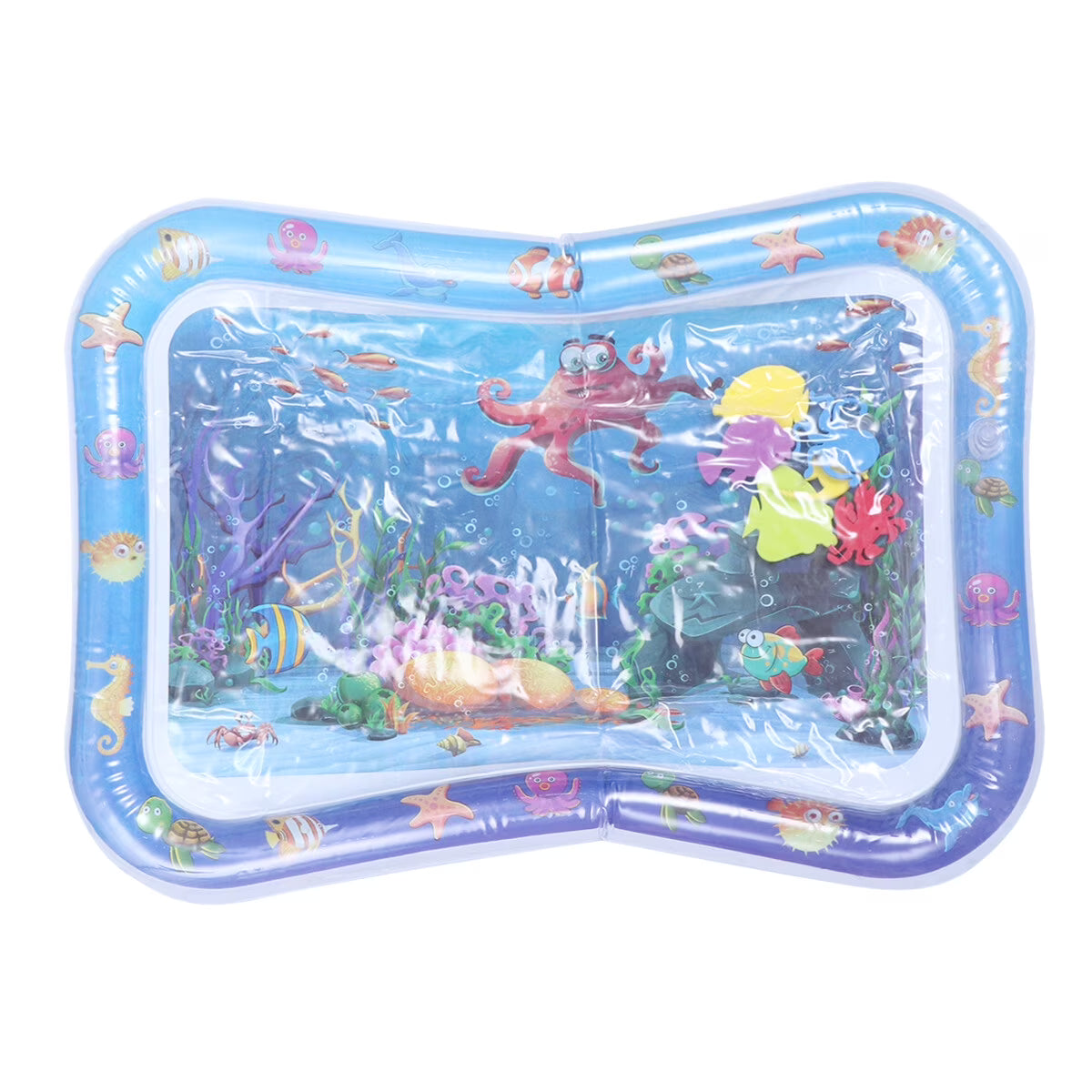 Inflatable Crawling Cushion Water Play Mat (Blue) J17665