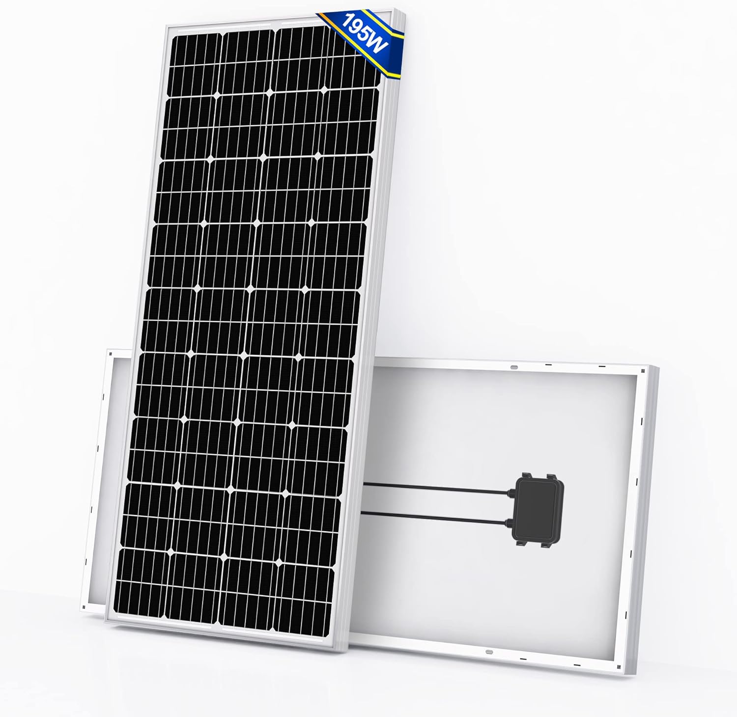 195 Watt 12 Volt Monocrystalline Solar Panel Module T696516