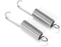 3-5/8 inch Overall Length Recliner Sofa Chair Mechanism Tension Springs Replacement Long Neck Hook [Pack of 2] F95610