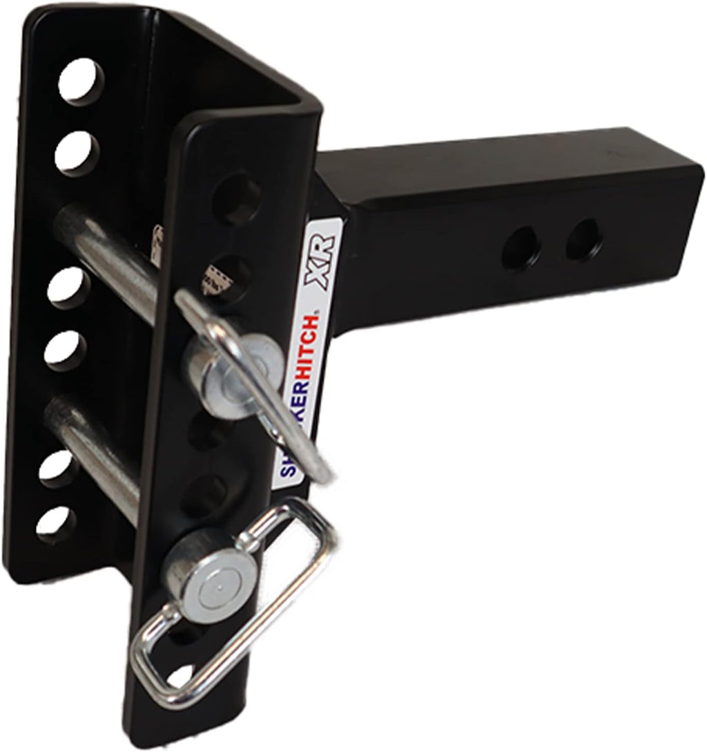 Pintle Hook Drop Ball Mount 1-1/2" Rise to 6-1/2" Drop 12,000 lbs 2" Hitch A499