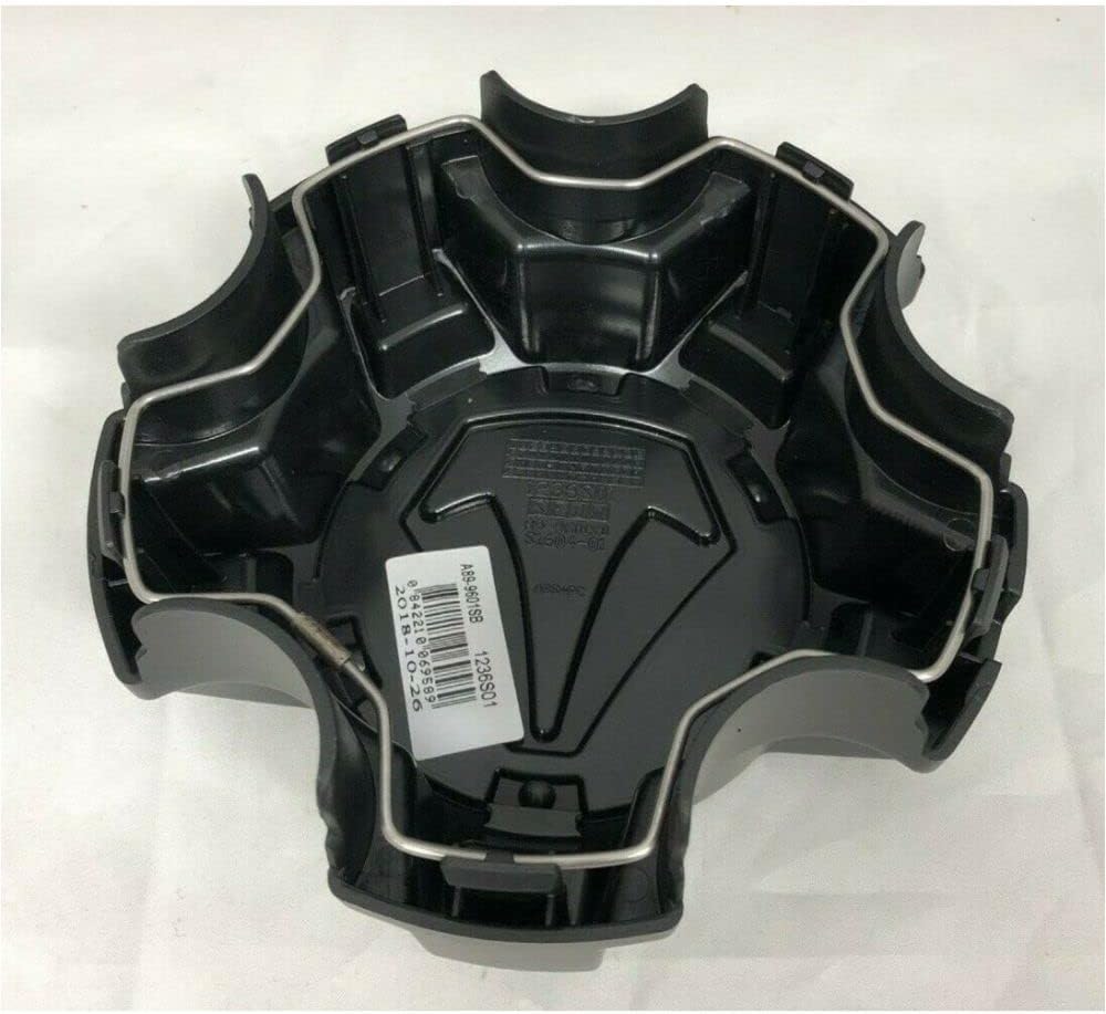 20 Black Alloy Center Hub Cap J448