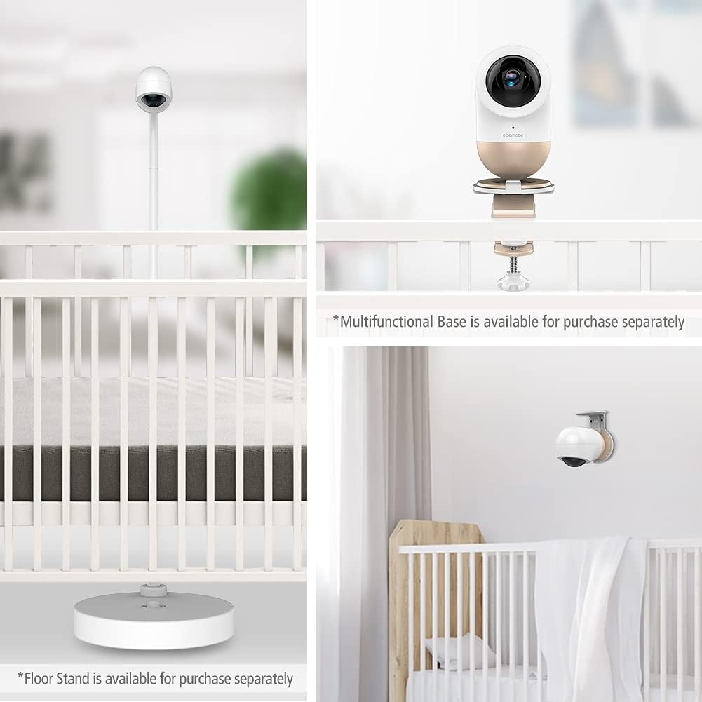1080P Smart Baby Monitor Camera with Night Vision and Two-Way Audio W664204