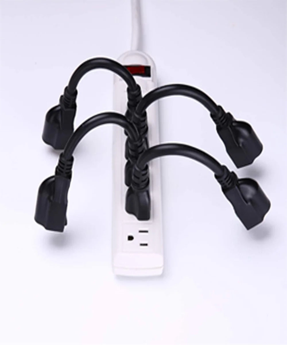 10 PACK 1 Feet Power Extension Cord X247