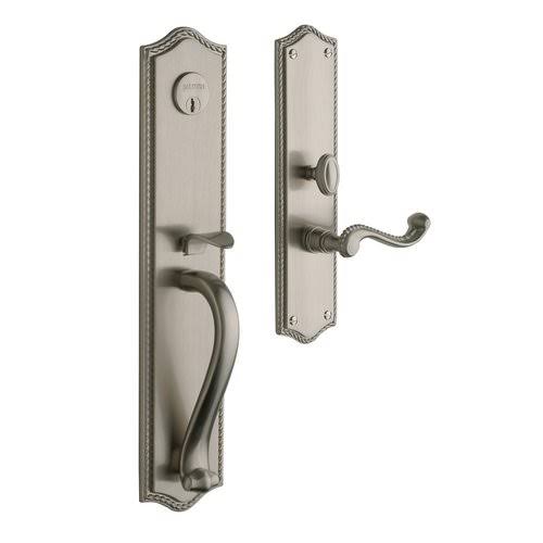 Venetian Bronze Single Cylinder Mortise Handleset Trim Set X294