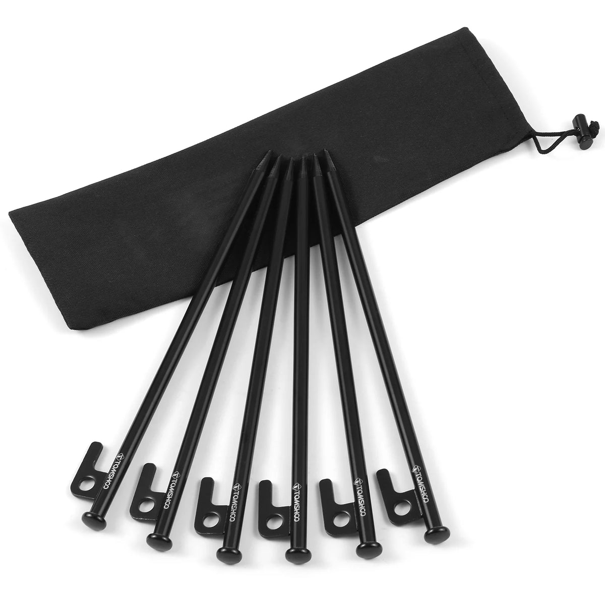 6PCS Heavy Duty Steel Tent Stakes S27051