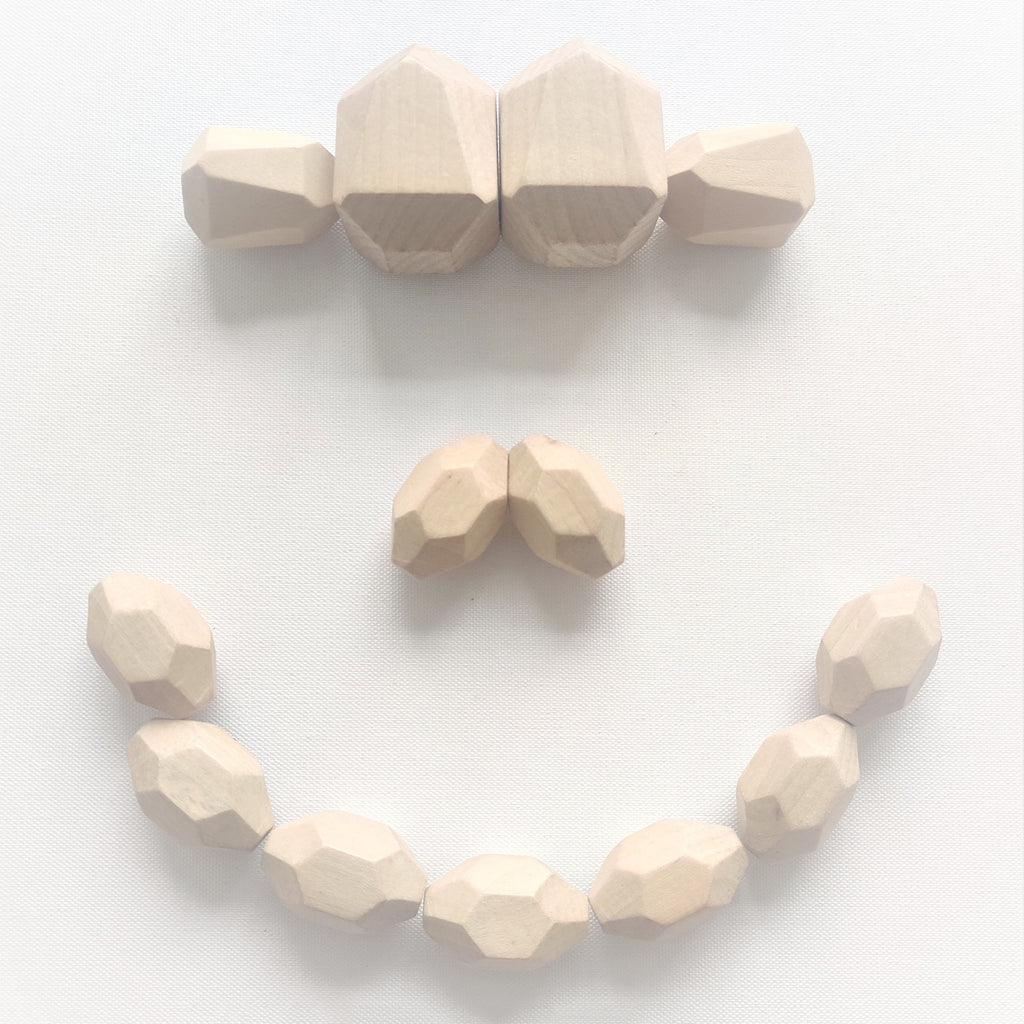 Nordic Baby Wooden Building Blocks Balance Stacking Game Puzzle Toys R45266