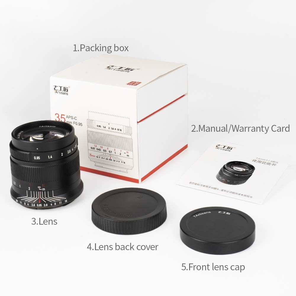 35mm f0.95 APS-C Mirrorless Camera Lens V795192