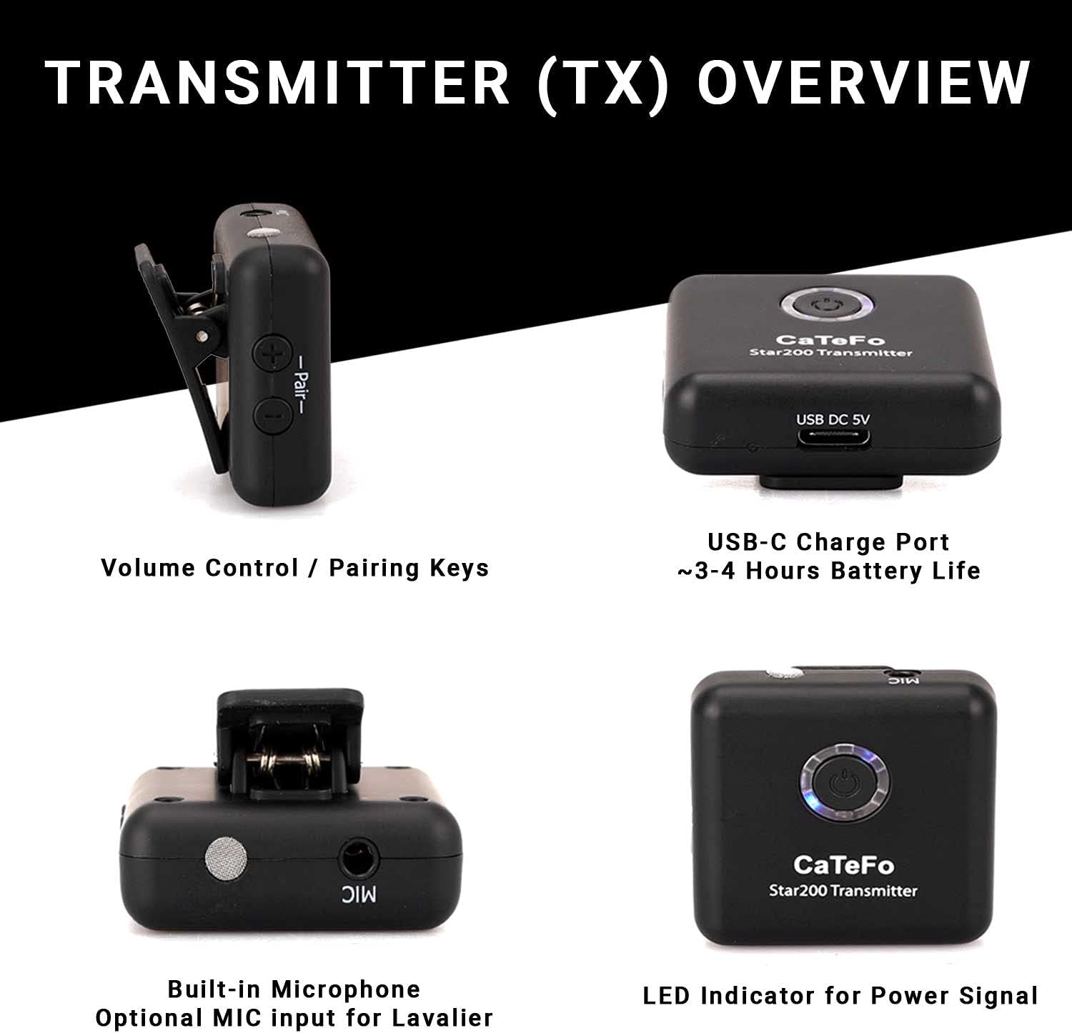 Dual Channel Wireless Microphone System with Lavalier J43188