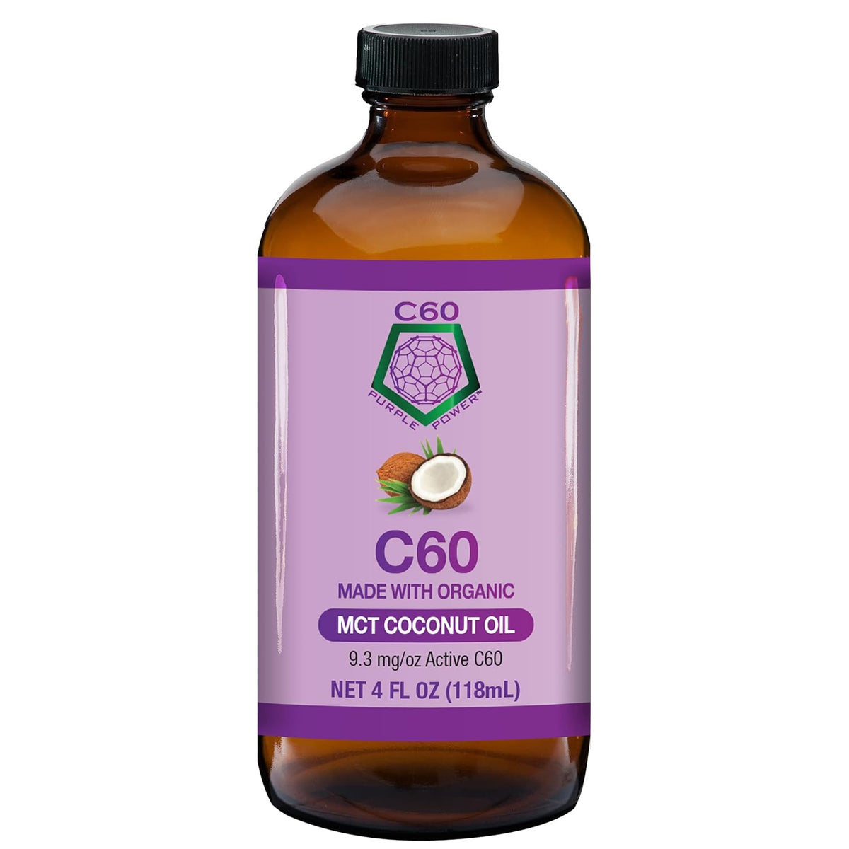 Organic Cold-Pressed Coconut Oil with C60 Y5780