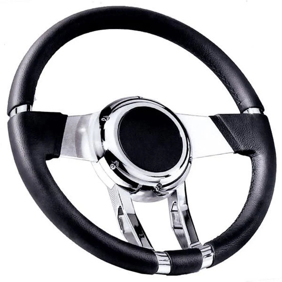 Black Waterfall Steering Wheel C2962