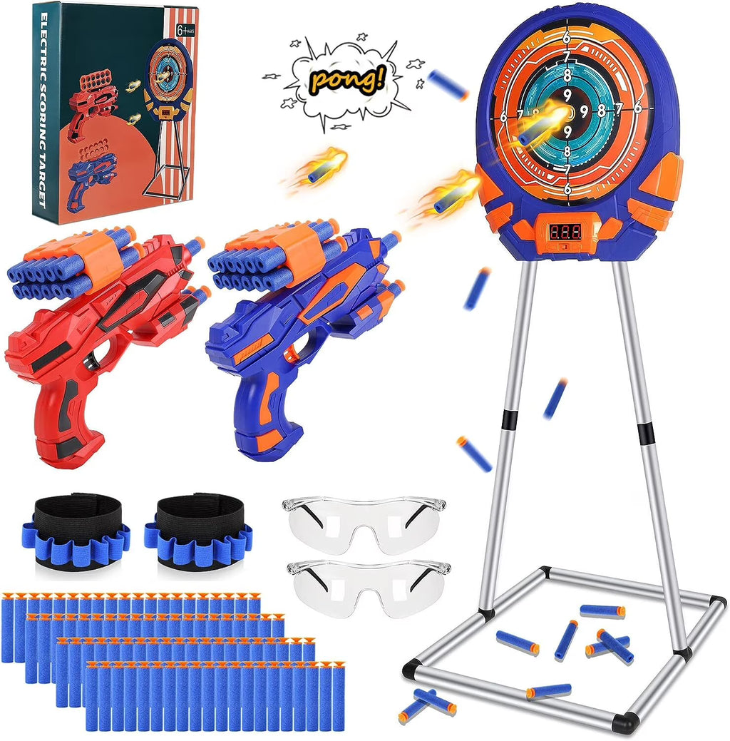 Electronic Scoring Shooting Target for Toy Guns and Foam Darts O18600