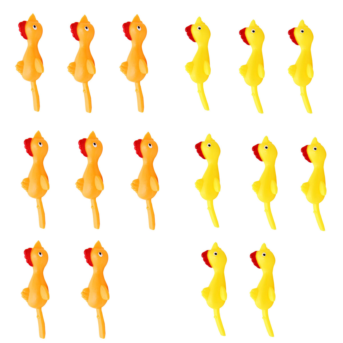 16 PCS Creative Ejection Chicken Toy I468887