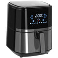 4.7Qt 4-in-1 Air Fryer with Digital Touchscreen and Nonstick Basket Y8411