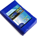 Blue Waterproof Poly Tarp Tarpaulin Pack of 2 E229186