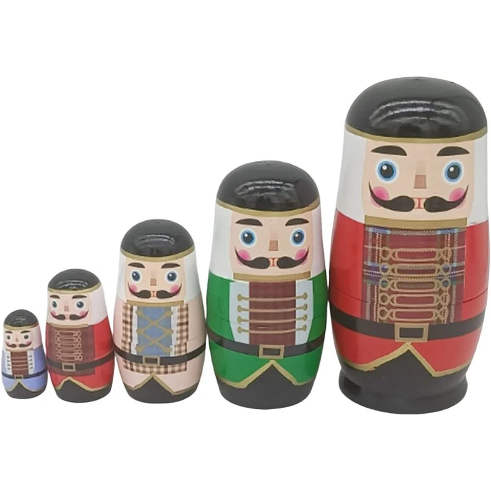 Nutcracker Wooden Stacking Dolls C669