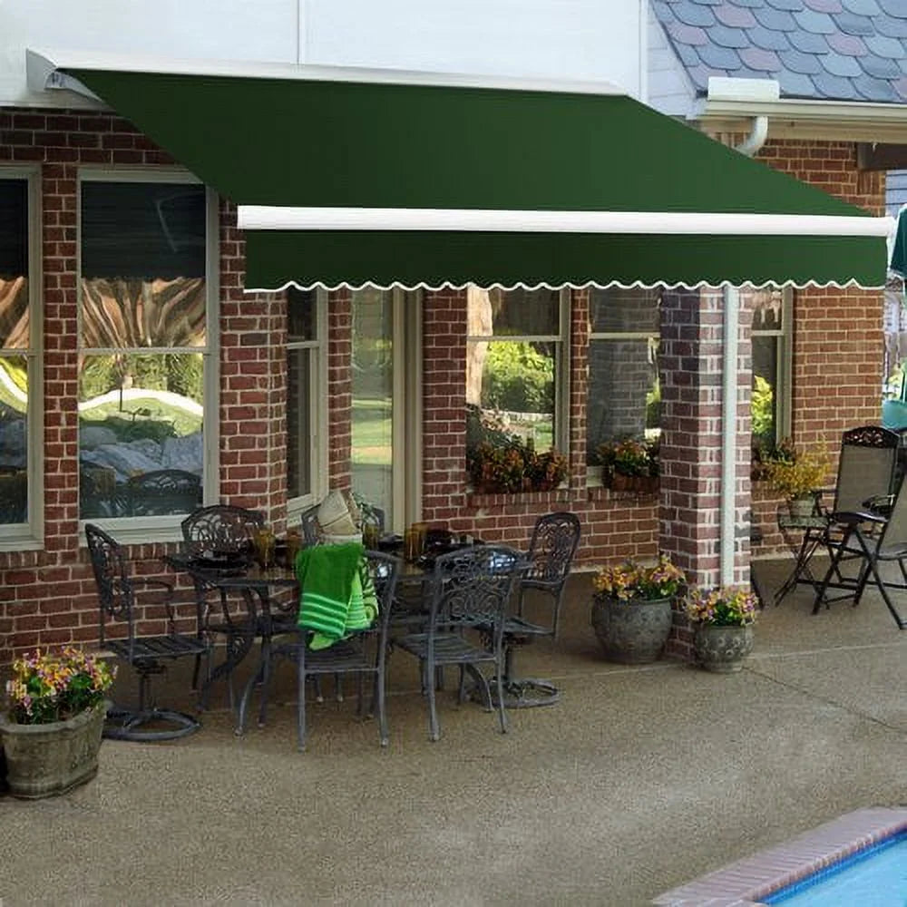 Motorized Retractable Awning with Remote W855676
