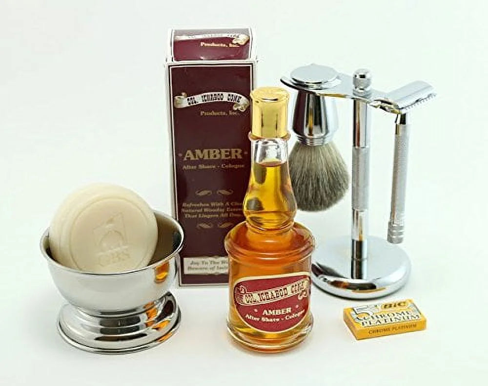 Shaving Gift Set with Safety Razor, Bowl N111