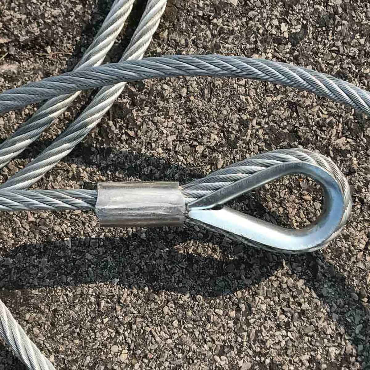 10 Ft x 20 Ft Cross Cable for Frame Tent M94614