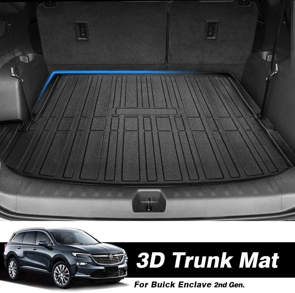 Black Non-Slip Cargo Liner for Buick Enclave R620