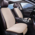 Beige Sheepskin Car Seat Covers Front Seats Only H80601