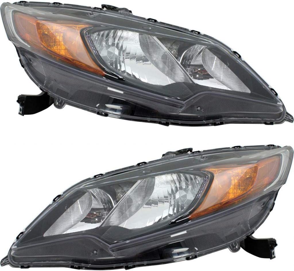 Honda Civic Headlight Assembly Pair Coupe M779179