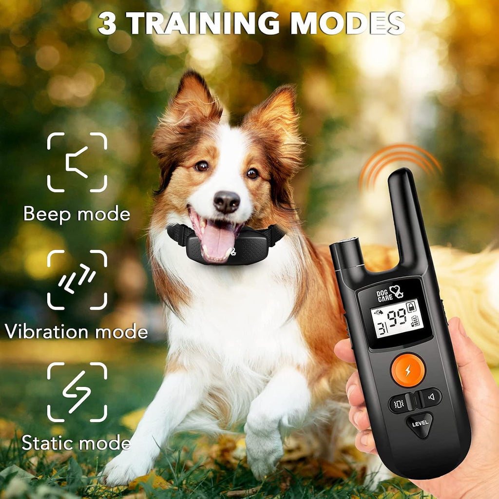 Rechargeable Dog Training Collar with Remote, Pack of 2 T870106