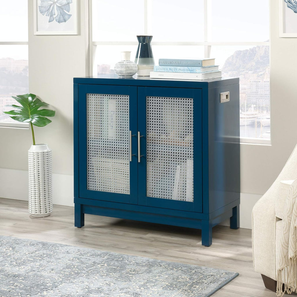 Navy Accent Storage Cabinet A908