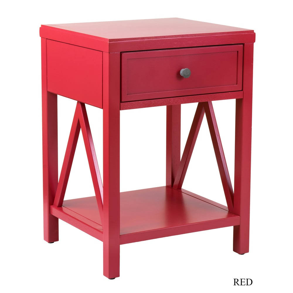 Acacia Wood End Table A729