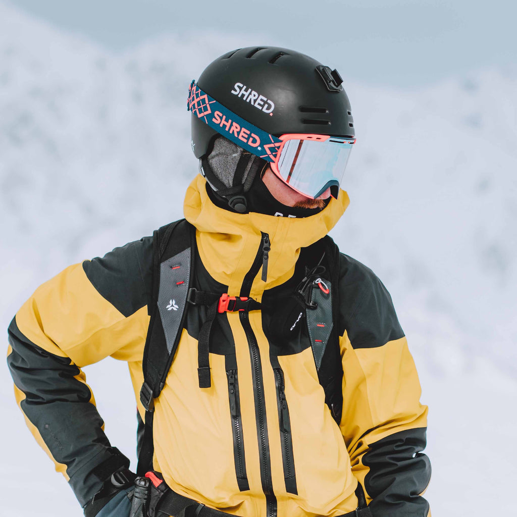 Grey Snow Helmet Z5352