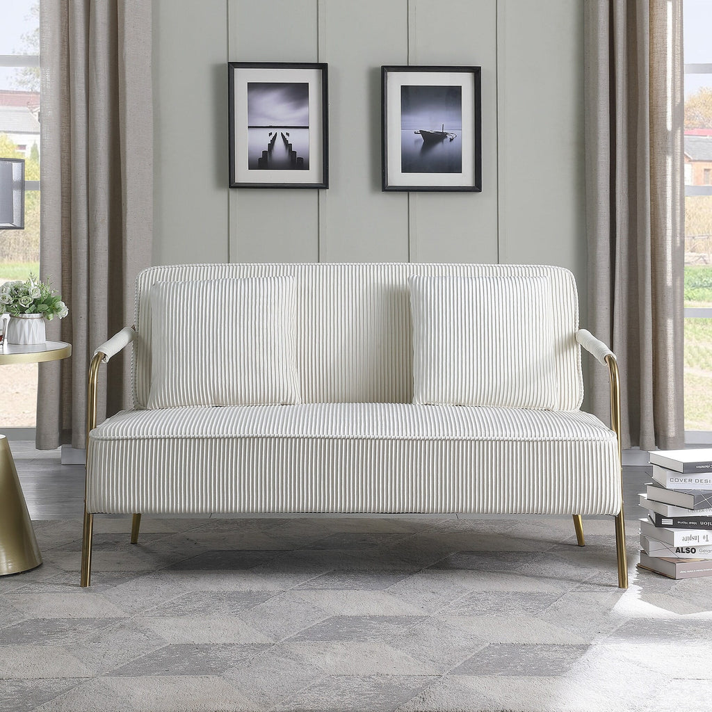 Grey Velvet Loveseat Sofa U84647