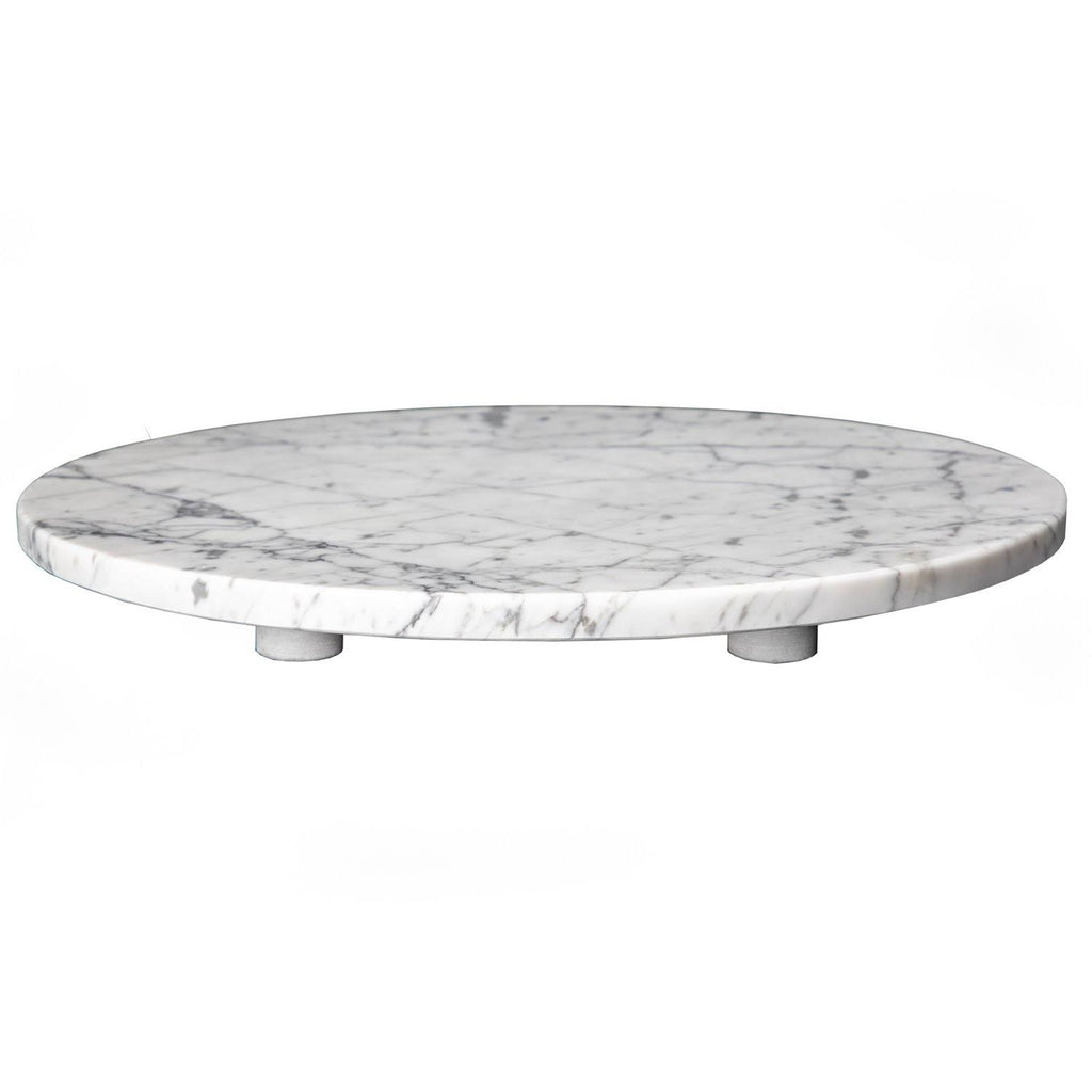 Round Infinity Pool Sink Carrara Marble J40314
