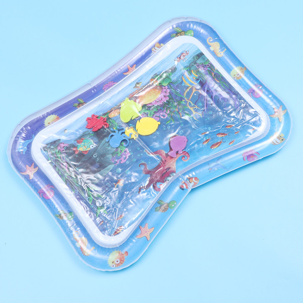 Inflatable Crawling Cushion Water Play Mat (Blue) J17665