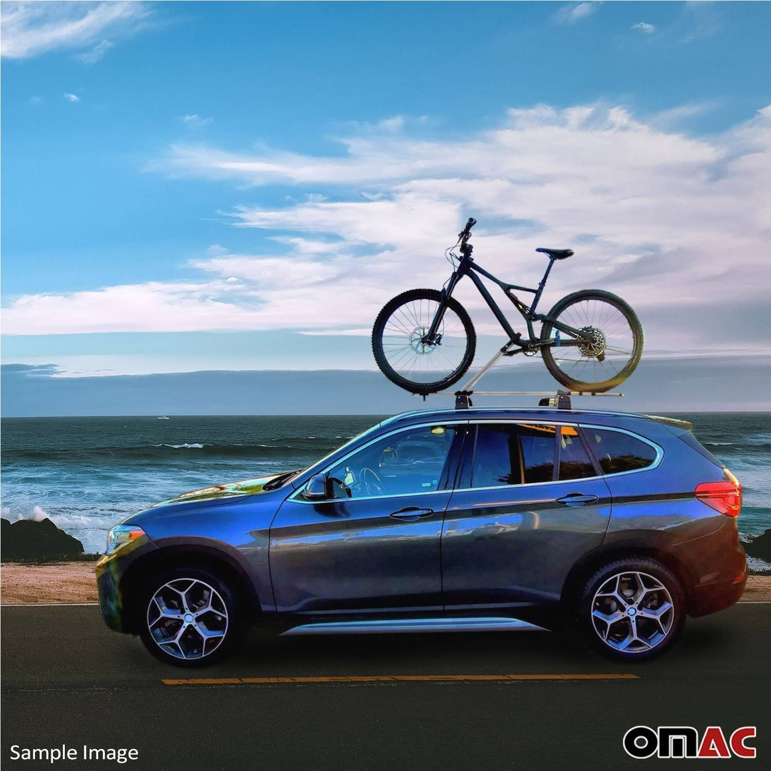 Aluminium Silver Roof Bike Carrier Rack N482331